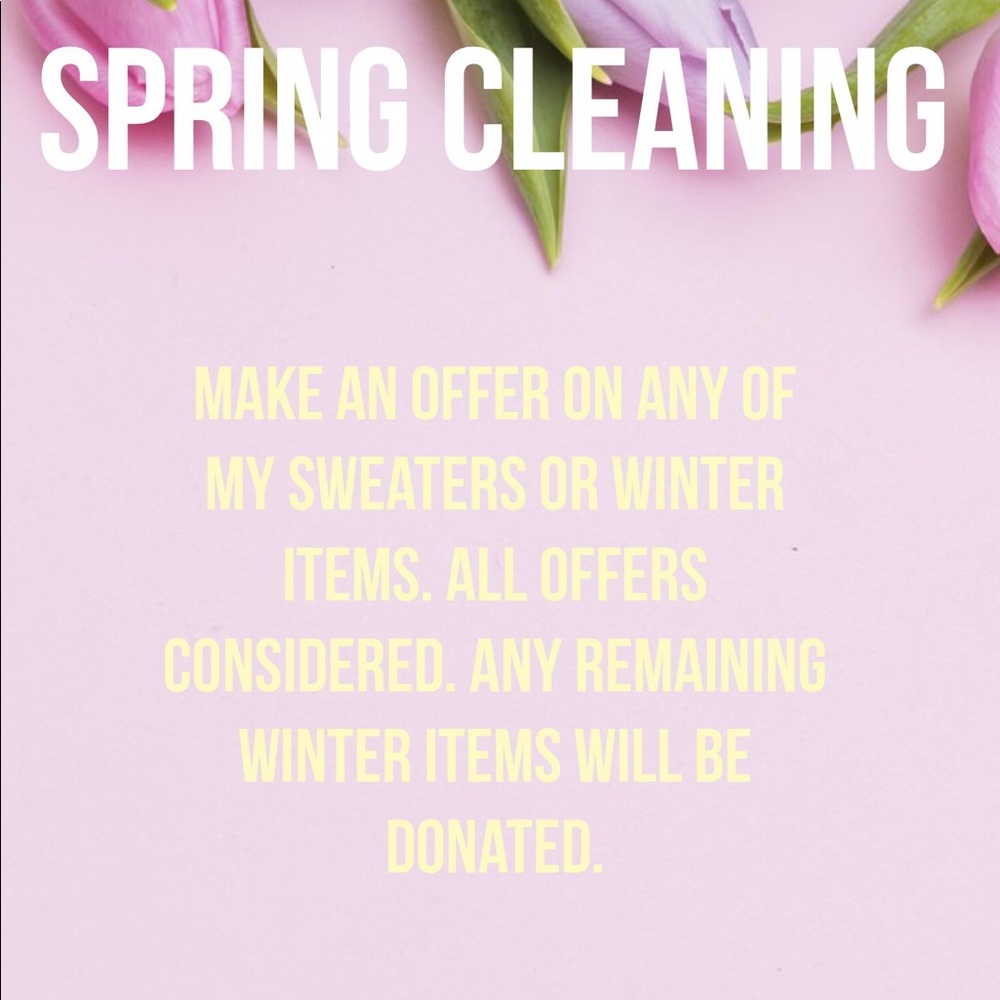 Spring cleaning!!!